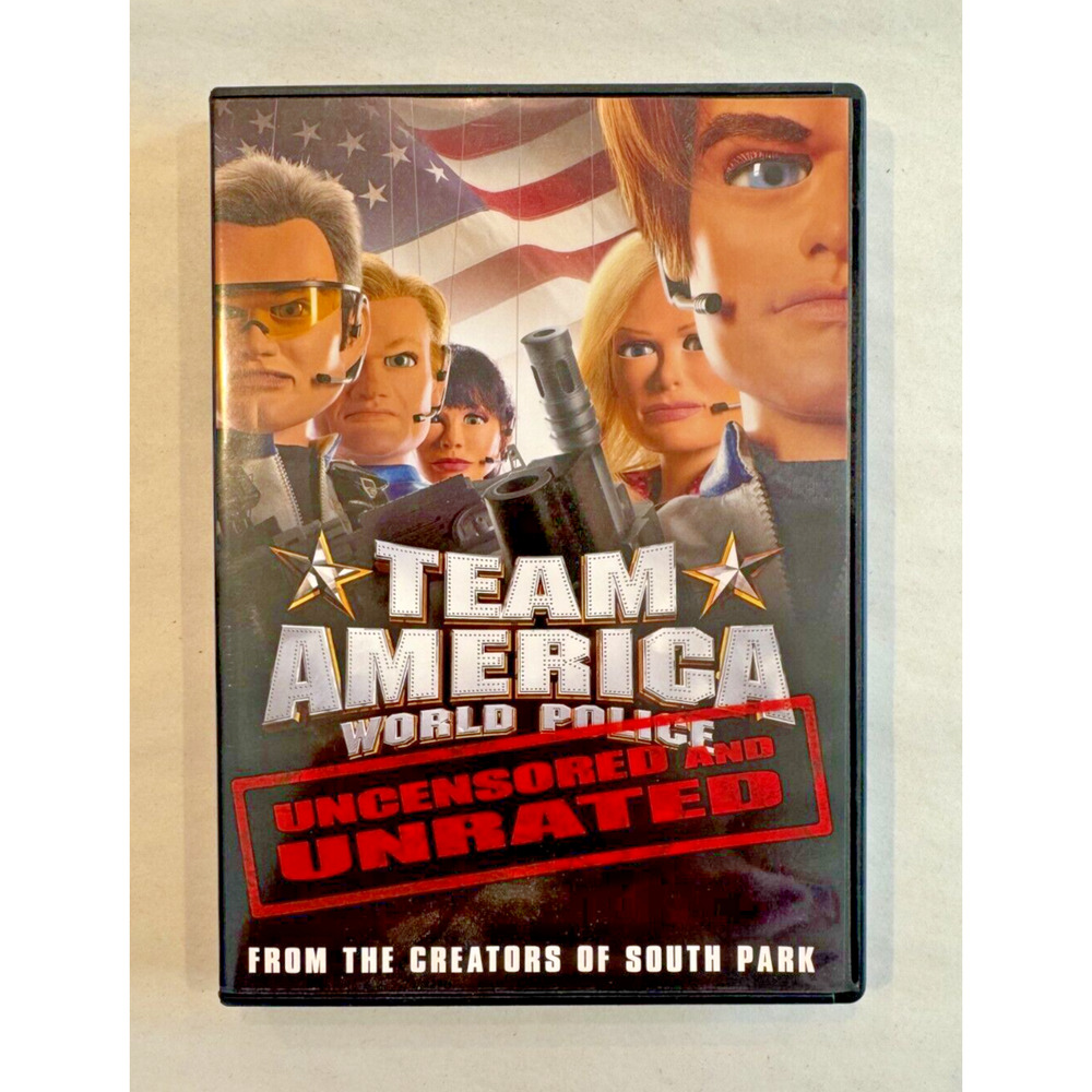 Team America World Police Uncensored and Unrated DVD